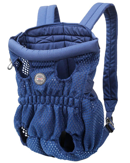 Hunde Rucksack Blau Atmungsaktiv