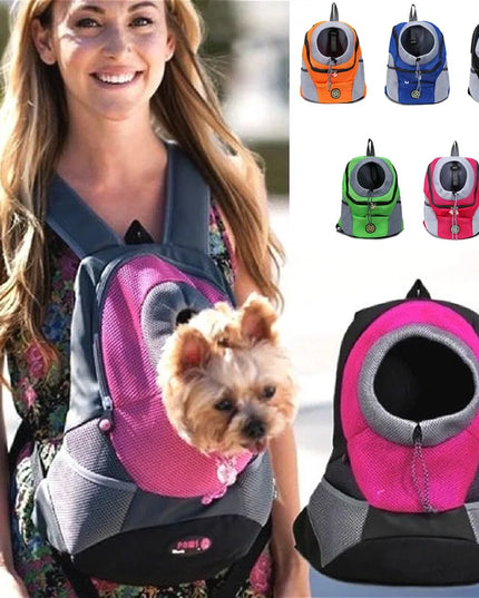 Hunde Rucksack Schwarz für kleine Hunde