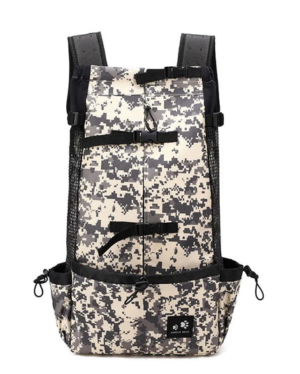 Hunde Rucksack Camouflage für mittlere Hunde