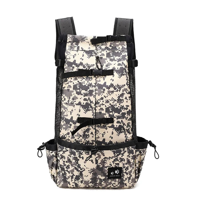 Hunde Rucksack Camouflage für mittlere Hunde