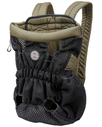 Hunde Rucksack Schwarz Atmungsaktiv