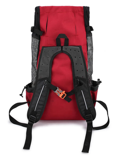 Hunde Rucksack Camouflage Blau