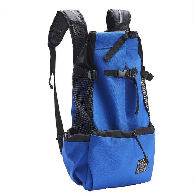 Wander-Rucksack für Hunde in Grau