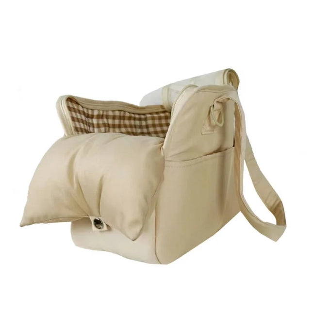 Hunde Tragetasche Baumwolle Beige