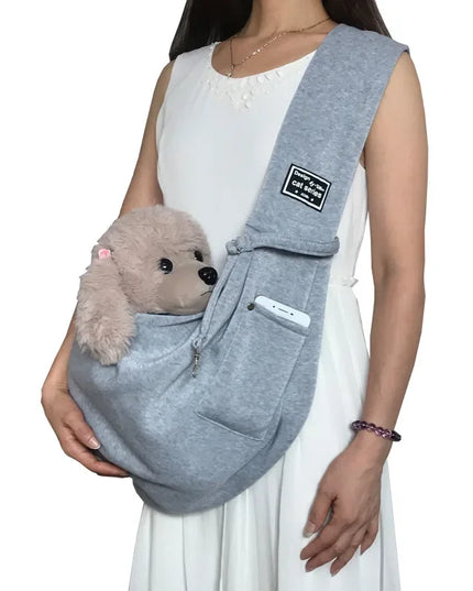 Hunde Tragetasche Sling - Grau &