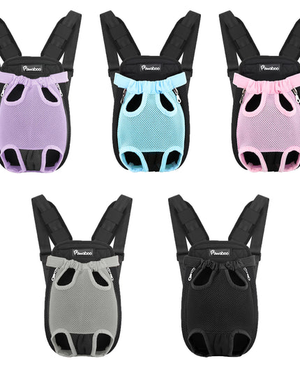 Hunde Rucksack Front Verstellbar Lila