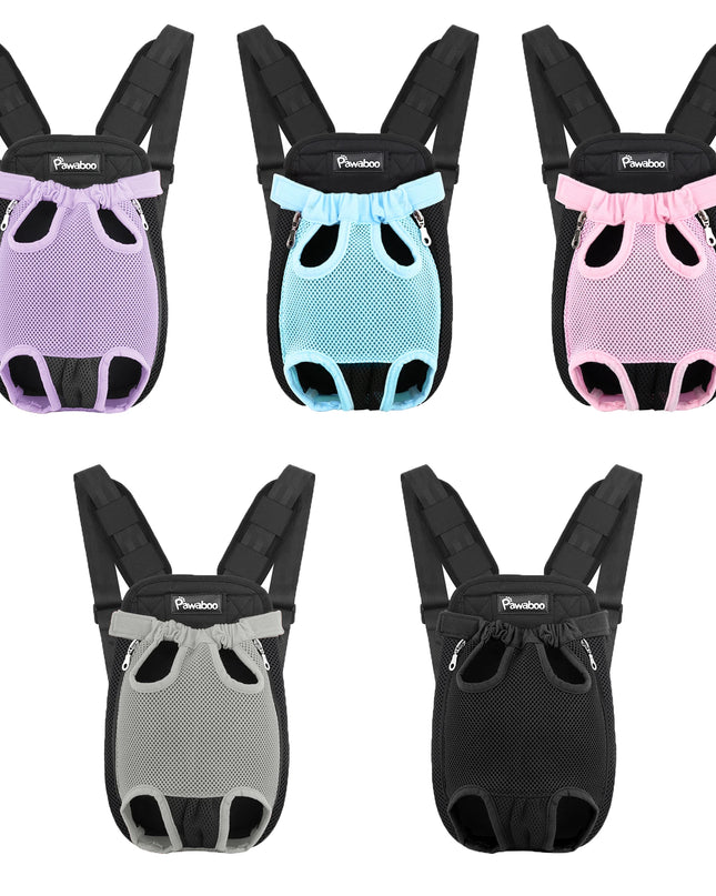Hunde Rucksack Schwarz für kleine Hunde &