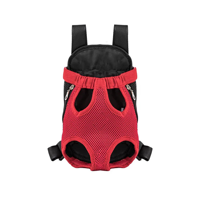 Hunde Rucksack Rot für kleine Hunde & Katzen