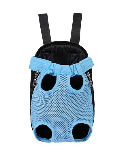 Hunde Rucksack Camouflage Hellblau