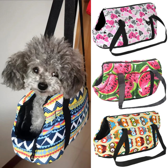 Hunde Tragetasche Fleece für kleine Hunde