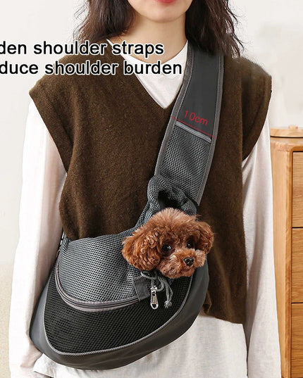 Hunde & Katzen Transport-Sling Blau