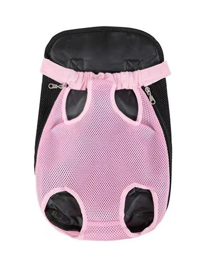 Hunde Rucksack Beine Frei in Pink