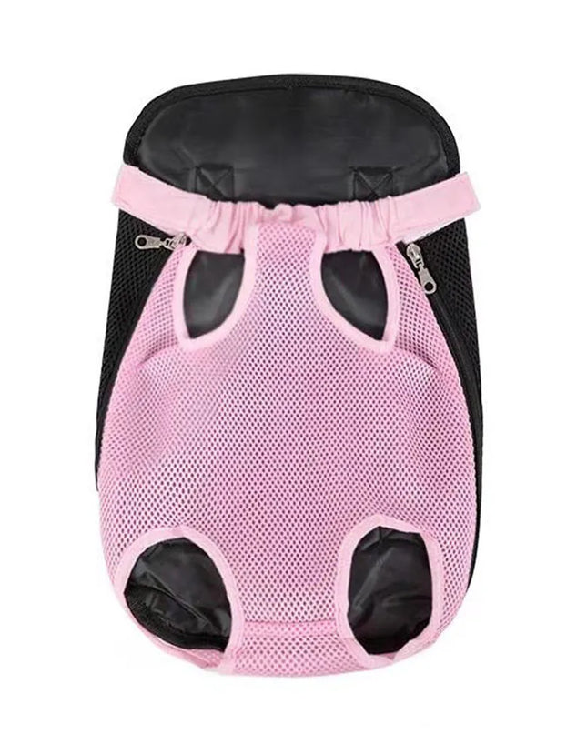 Hunde Rucksack Beine Frei in Pink