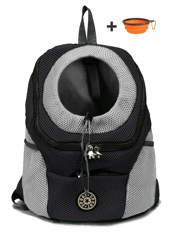 Hunde Rucksack Atmungsaktiv für Wanderungen