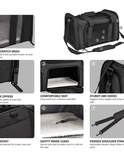 Transport-Rucksack für kleine Hunde & Katzen