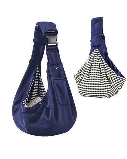Hunde Tragetasche Schulter – Blau
