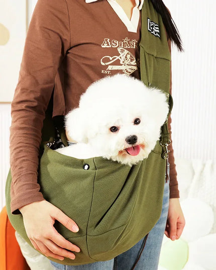 Hunde Tragetasche Sling - Armeegrün