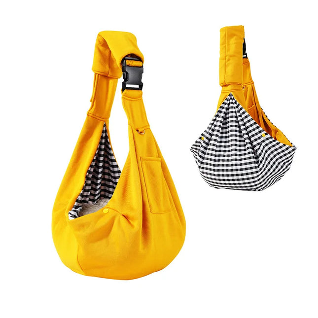 Hundetasche Gelb für kleine Hunde