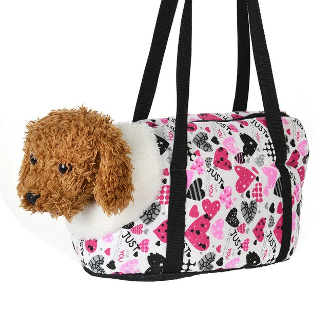 Hunde Rucksack mit Fleece-Futter
