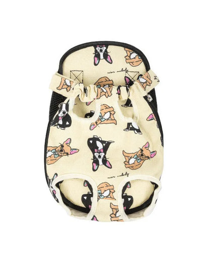 Hunde Rucksack Camouflage Hell mit Mesh