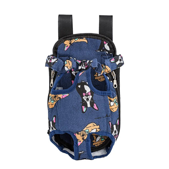 Hunde Rucksack Camouflage mit Netz &