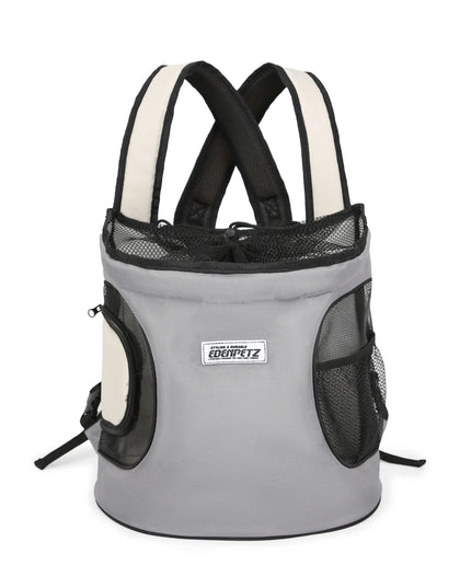 Brust-Rucksack Grau fuer Hunde & Katzen