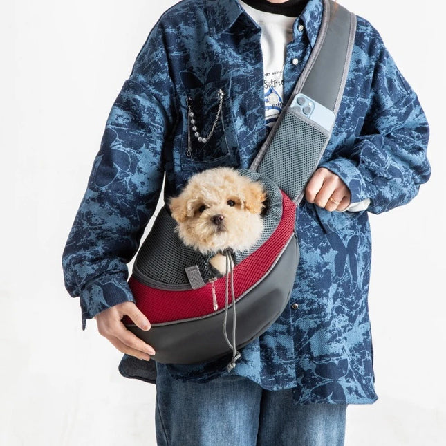 Hunde & Katzen Trage-Rucksack in Lila
