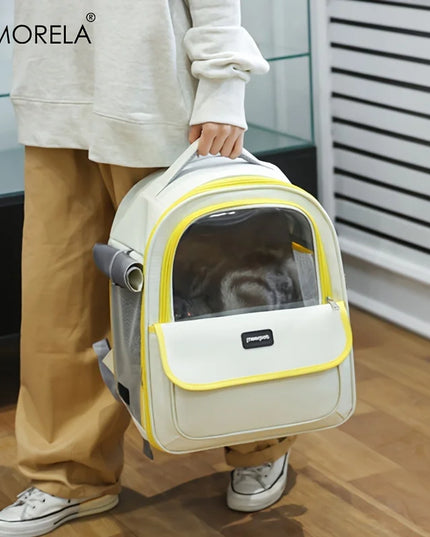 Transport-Rucksack für Hunde & Katzen – Rosa