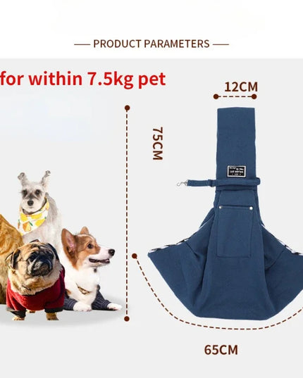 Hunde Tragetasche Sling - Sicher Unterwegs