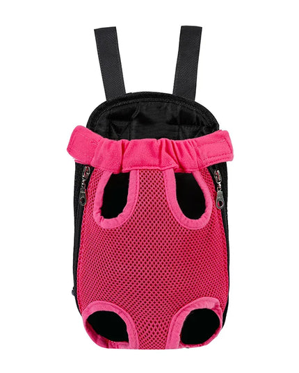Hunde Rucksack Rose Rot Camouflage