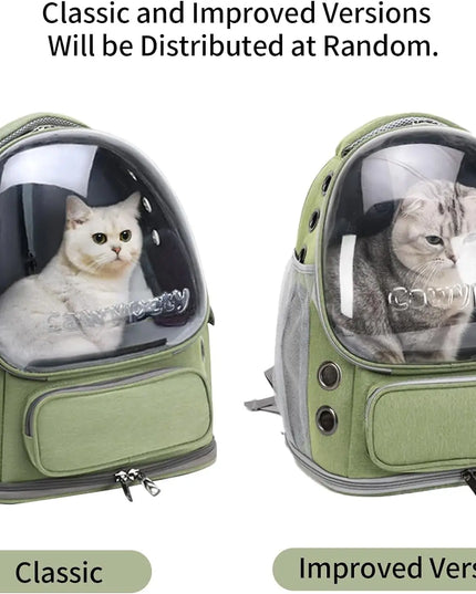 Katzen Rucksack Transparent Faltbar