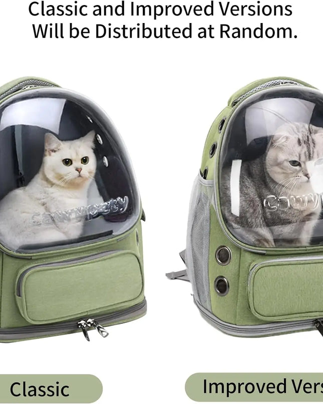 Katzen Rucksack Transparent Faltbar