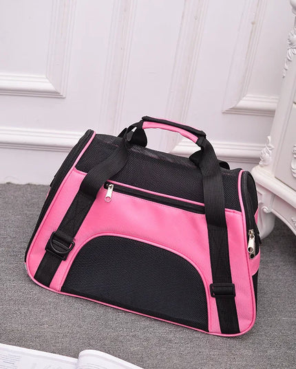 Faltbare Transporttasche in Pink