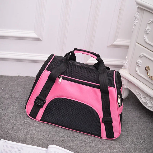 Faltbare Transporttasche in Pink