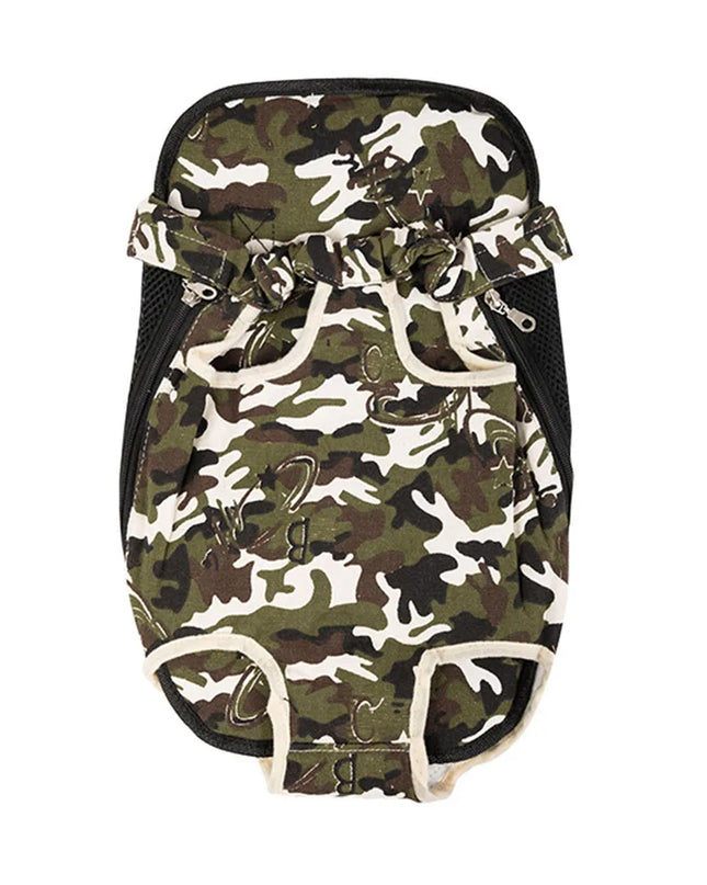 Hunde Rucksack Beine Frei Camouflage