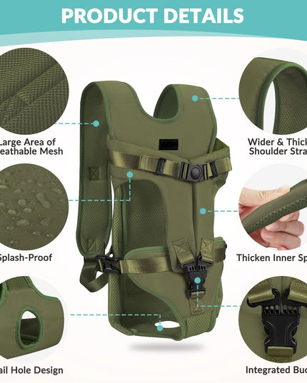 Hunde Rucksack Fronttrage mit dicker