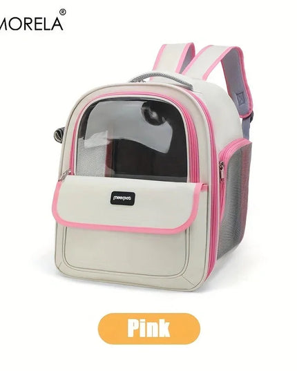 Transport-Rucksack für Hunde & Katzen – Rosa