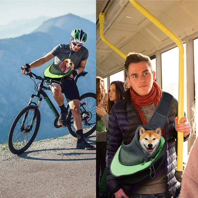 Hunde & Katzen Transport-Sling Rose