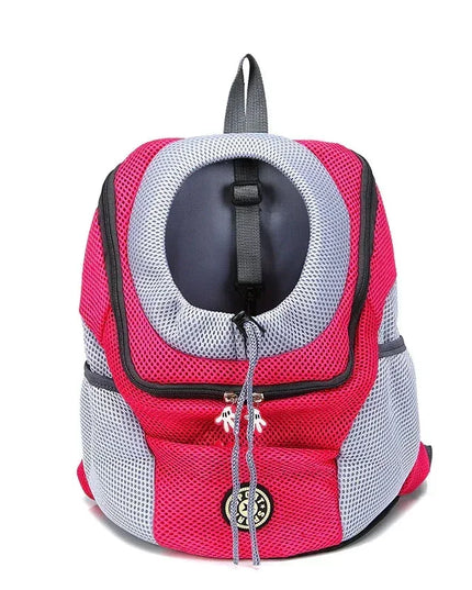 Transport-Rucksack Rosarot mit Reflektoren