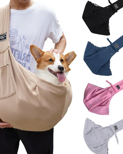 Hunde Tragetasche Sling - Grau &
