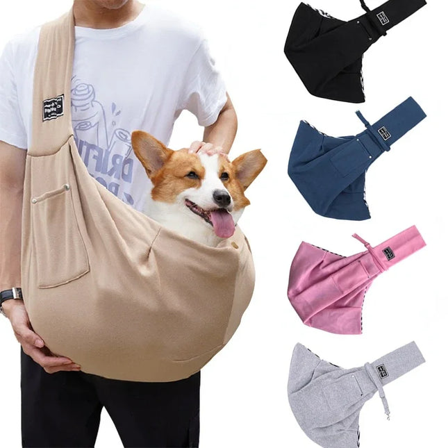 Hunde Tragetasche Sling - Pink