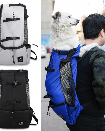 Hunde Rucksack Camouflage für mittlere Hunde