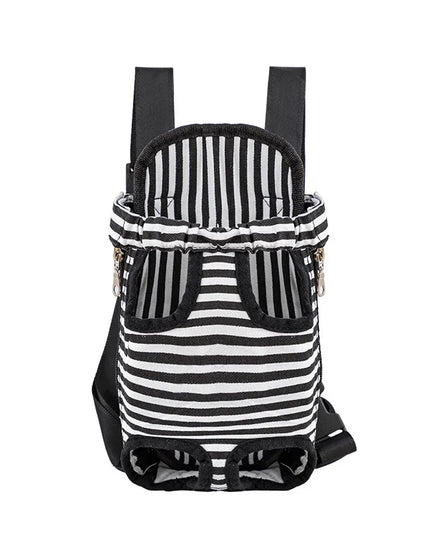 Hunde Rucksack Zebra-Muster Atmungsaktiv