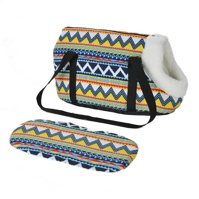 Hunde Tragetasche Fleece für kleine Hunde