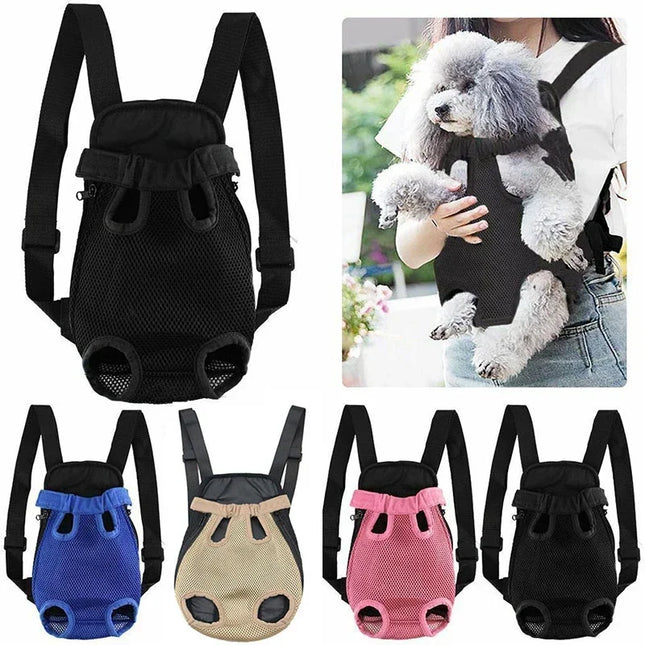 Hunde Rucksack Camouflage mit Netz für Reisen