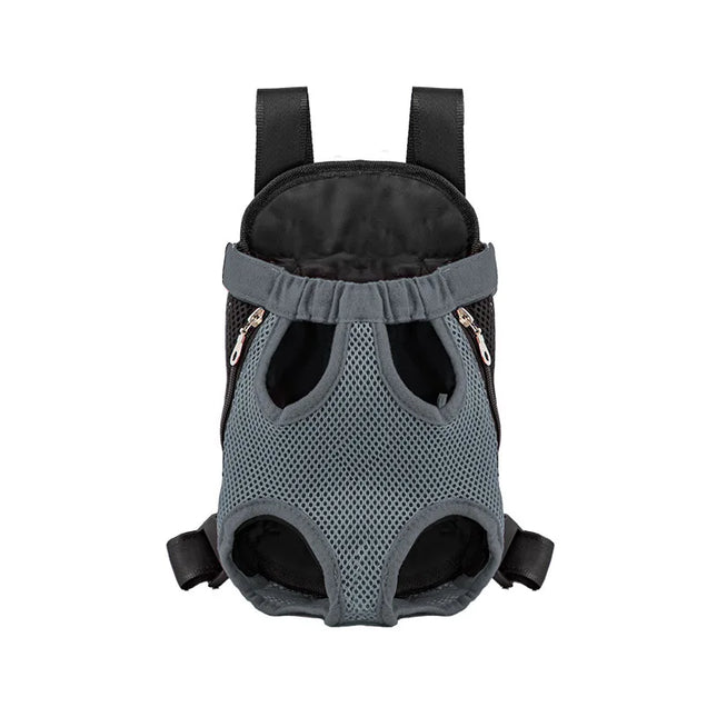 Hunde Rucksack Grau für kleine Hunde & Katzen