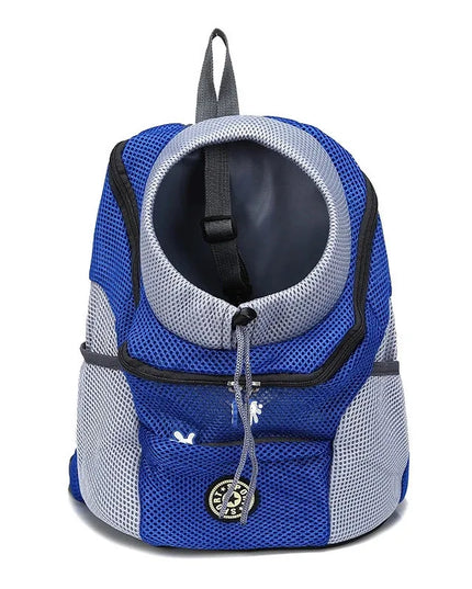 Hunde Rucksack Blau für kleine Hunde