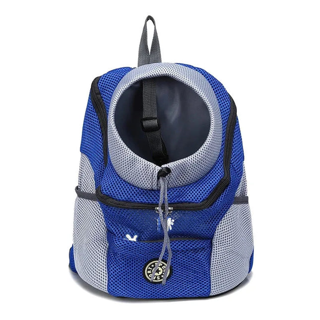 Hunde Rucksack Blau für kleine Hunde