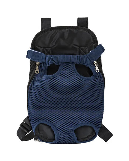 Hunde Rucksack Navy für kleine Hunde