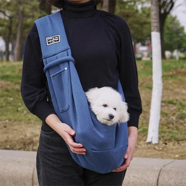 Hunde Tragetasche Sling - Blau
